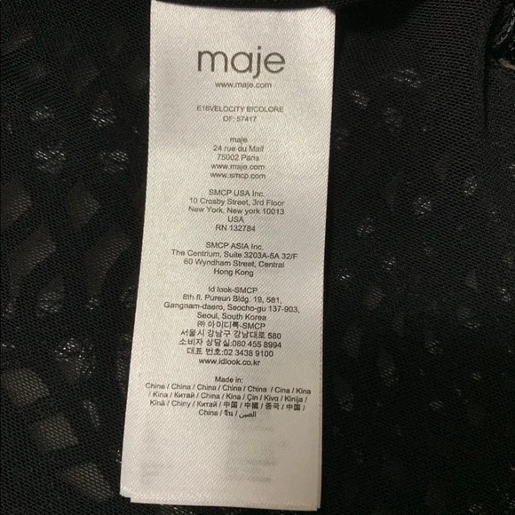 Maje women crop jacket